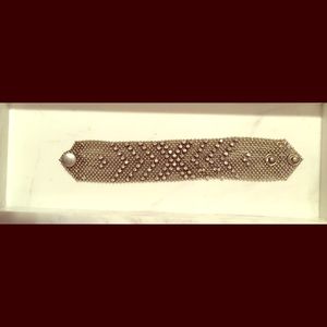 Rhinestones bracelet.